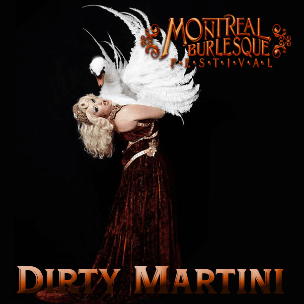 Burlesque montreal festival dancer swan