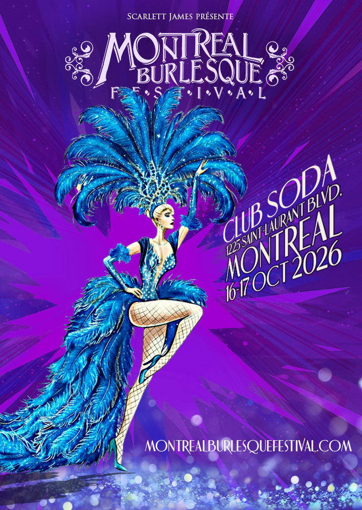 Apply to be a part of the Montreal Burlesque Festival!